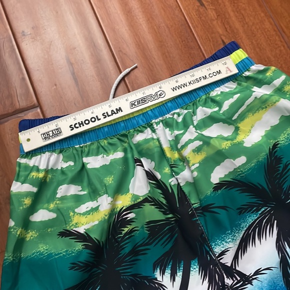 New! Set of 2 swim trunks waist approx 13.5” wide laying flat - Picture 12 of 12
